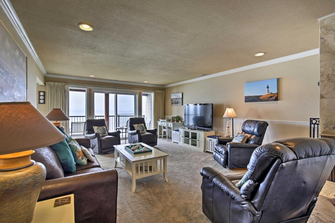 Beachfront Condo With Patio And Views - Walk To Shore! مدينة لينكولن المظهر الخارجي الصورة